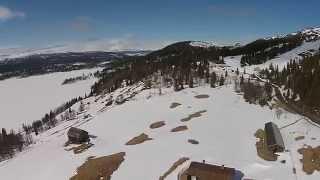 DJI Phantom 2 Vision Plus Vinstra Fefor-Mountain Norway!