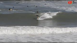 CÔTE BASQUE  | ‍️  Hendaye Grosses Vagues d'Août  |  ESTV Bordeaux Surf TV