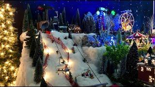 Christmas Village Set Up Part 6: Ski Mountain