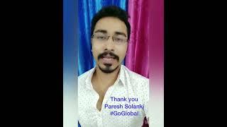 Participant Review about our Export-Import Training| Export Import Business by Paresh Solanki #YT