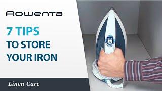 7 tips to store your Iron – Steam Iron – Rowenta tips