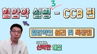 혈압약 설명 3편 CCB ㅣ작용원리 및 특장점 시원하게 풀어드립니다 ㅣ 칼슘채널차단제