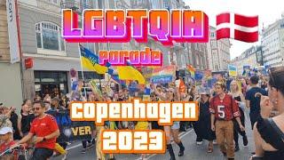 LGBTQIA Pride 2023 Parade Copenhagen