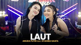 ARLIDA PUTRI FEAT. SYAHIBA SAUFA - LAUT (Official Live Music Video)