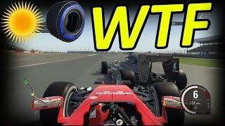 MASSIVE CRASH: Wet Tyres Dry Track Challenge #2