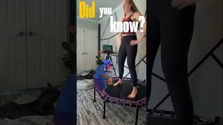 Why aren't more people told this? #wow #facts #fitness #rebound #jump #bounce #real #simple #health