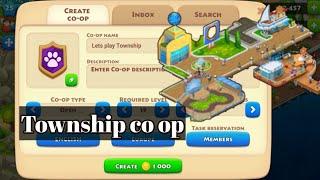 How to create TOWNSHIP co op | co op setting tutorial