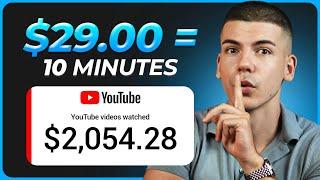 Get Paid $2.90 Every Min Watching Videos (Make Money Online)