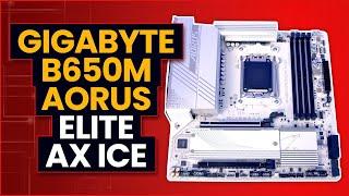 Gigabyte B650M AORUS ELITE AX ICE Overview