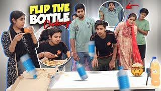 Bottle Flip Challenge With Family 