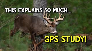 GPS Study reveals how BUCKS use terrain features to travel...this explains so much!!!