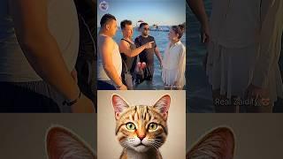 give this video title  (warning answer) #cat #meme #dance #trending