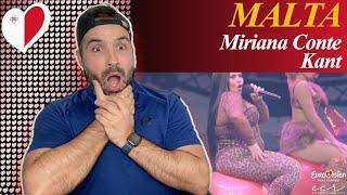 First Reaction : Miriana Conte - Kant / Eurovision 2025 Malta (MESC 2025)