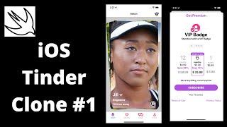 Tinder Clone in Swift with UIKIT and swiftUI- Part One Onboarding Screens