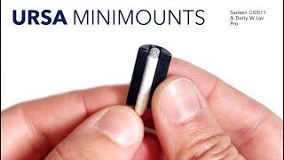 URSA MiniMounts - Low Profile Mounts for Hiding Lav Mics | URSA Straps