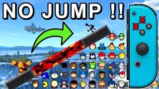 Who Can Go Over The Diagonal Lava Without Jumping ? - Super Smash Bros. Ultimate