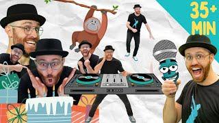 Dance workout Compilation | Happy Birthday, DJ Dance, DJ Says & more!  | DJ Raphi | Songs for Kids