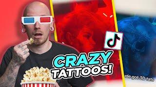 CRAZY TIKTOK TATTOOS | Tattoo Critiques | Pony Lawson