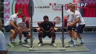 Sergey Asaturov - 600kg 21th Place 74kg - IPF World Classic Powerlifting Championships 2017