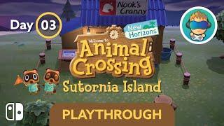 Animal Crossing: New Horizons Day 3 Extended - Sutornia Island - Switch