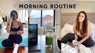 7AM SUMMER MORNING ROUTINE | HEALTHY & PRODUCTIVE