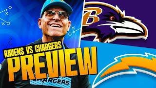 Harbaugh brothers clash on Monday Night Football! | Chargers vs. Ravens Week 12 NFL Preview | PFF