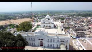 ANANDPUR SAHIB ( TAKH SRI KESHGARH SAHIB ) AERIAL 4K VIDEO