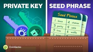 Crypto Seed Phrases VS Private Keys: What’s The DIFFERENCE??