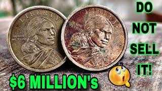 Super Rare top 5 Sacagawea One Dollar Coins worth huge money that could make you A Millionaire!