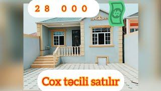 Ən Ucuz 3 Otaqli Genis Həyətli Evi Satiram ️ 050-568-43-13 Elvin Bəy