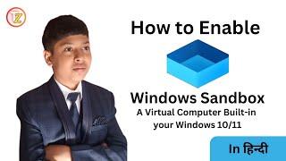 How To Enable Windows Sandbox || A Free Virtual Computer || TechnoZone