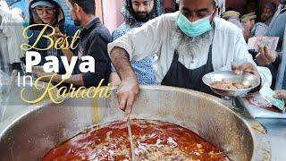 14 years old Paya Breakfast in Karachi | Nomi paya & chana |YesYouCanTaste