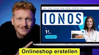 IONOS Online Shop erstellen - Tutorial 2025 (inkl. KI-Funktionen)