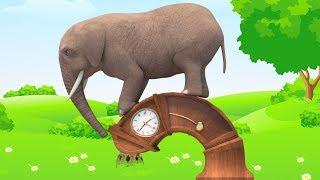 Hickory Dickory Dock | Super Lime Nursery Rhymes & Kids Songs