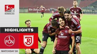 1. FC Nürnberg vs Jahn Regensburg 8-3 | Highlights | MD 10 2024/25