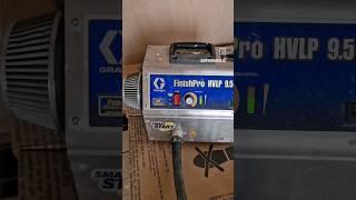 Graco 9.5 HVLP - Spraying MDF Doors Using Zinsser BIN Primer