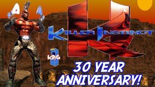 Chief Thunder Play Through on a REAL Arcade  | 30 Year Anniversary of Killer Instinct!