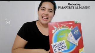 Unboxing juego pasaporte al mundo