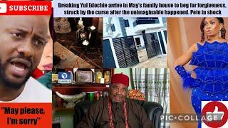 Breaking Yul Edochie arrive in May's family house to beg for forgiveness as he was struck by CURSE