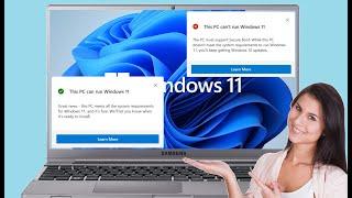 How to Check If Your PC/Laptop Can Run Windows 11 (PC Health Check for Windows 11)