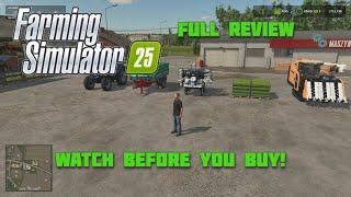 Farming simulator 25 Review! full fs25 review