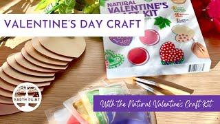 Unboxing & Craft Ideas with the Natural Earth Paint Valentine's Craft Kit! 