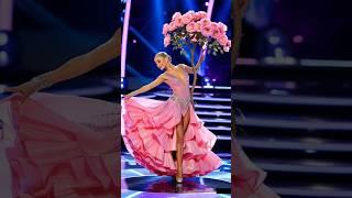 Beautiful Woman & Pink Rose Magic Show #magic #ai #fusion