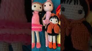 Кукла крючком #crochet #вязаный #amigurumi #вязаниекрючком #куклакрючком #amigurumi