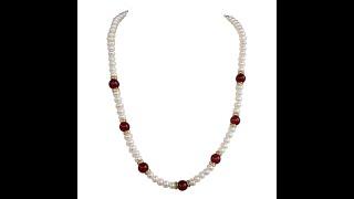 Unleash the Power of Playful Elegance with the Crimson Charm Necklace (SN1029 NU)