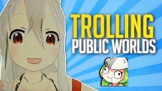 Pokelawls - TROLLING PUBLIC WORLDS (VRChat Highlights)