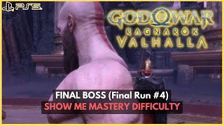 FINAL BOSS (Final Run #4) - GOD OF WAR RAGNAROK VALHALLA DLC