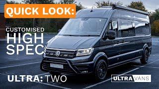 QUICK LOOK - VW Crafter Campervan - Customised ULTRA:TWO