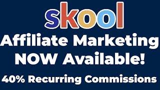 Skool Now Offers Affiliate In Communities