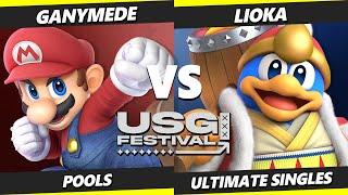 USGF 2025 - Ganymede (Mario) Vs. Lioka (Dedede) Smash Ultimate - SSBU